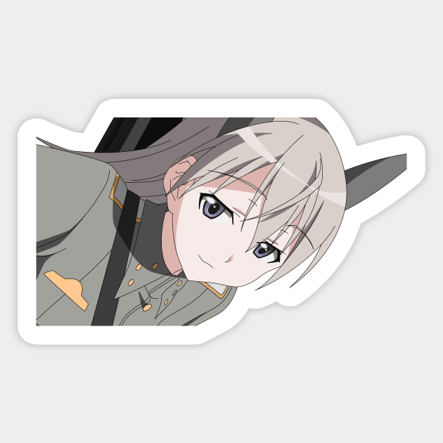 Smug Eila Sticker by KokoroPopShop